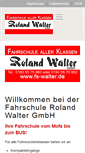 Mobile Screenshot of fs-walter.de
