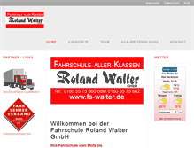 Tablet Screenshot of fs-walter.de